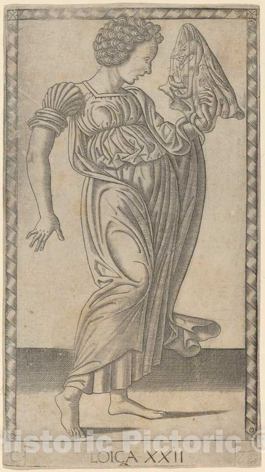 Art Print : Loica (Logic), c. 1465 - Vintage Wall Art