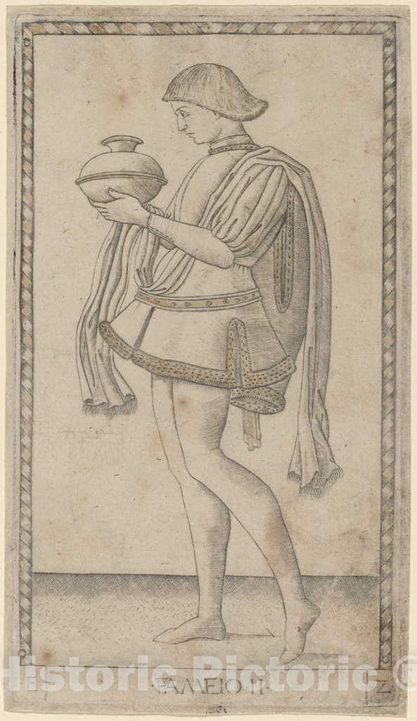 Art Print : Fameio (Servant), c. 1465 - Vintage Wall Art