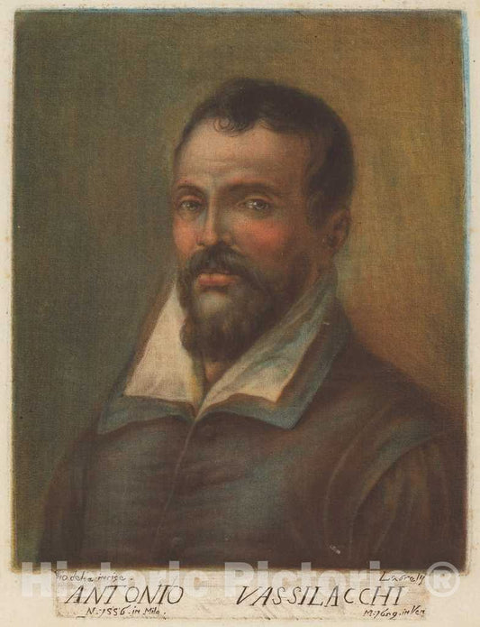 Art Print : Lasinio, After Vassilacchi, Antonio Vassilacchi, 1789 - Vintage Wall Art