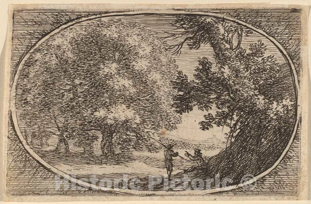 Art Print : Herman Van Swanevelt, The Large Tree - Vintage Wall Art