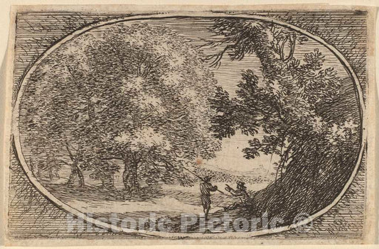 Art Print : Herman Van Swanevelt, The Large Tree - Vintage Wall Art