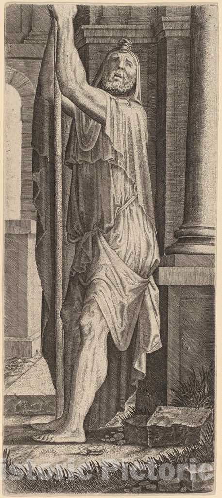 Art Print : Lambert Suavius, Saint Matthias (?), c. 1548 - Vintage Wall Art
