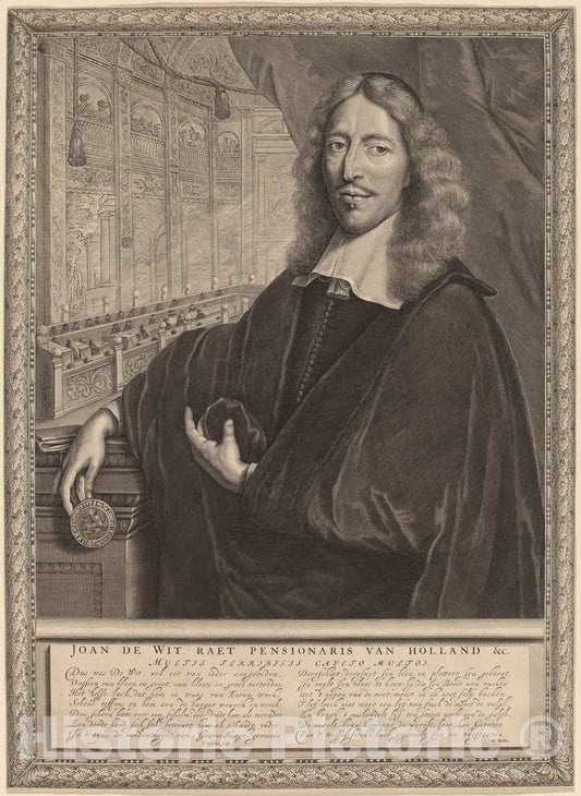 Art Print : Lambert Visscher, Jan de WITT - Vintage Wall Art