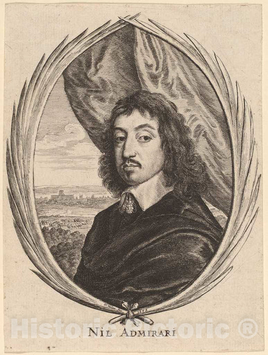 Art Print : Wenceslaus Hollar, Sir John Wildman - Vintage Wall Art