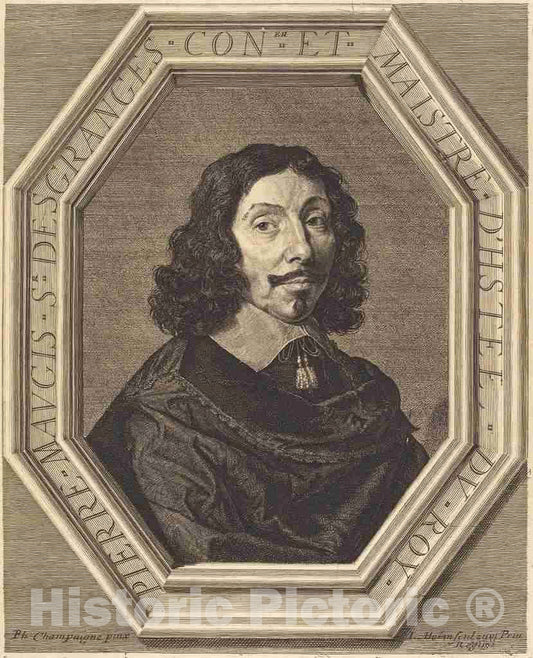 Art Print : Morin After Champaigne, Pierre Maugis - Vintage Wall Art