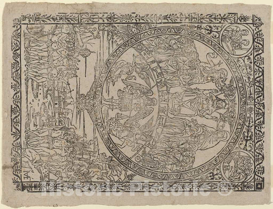 Art Print : The Last Judgment - Vintage Wall Art