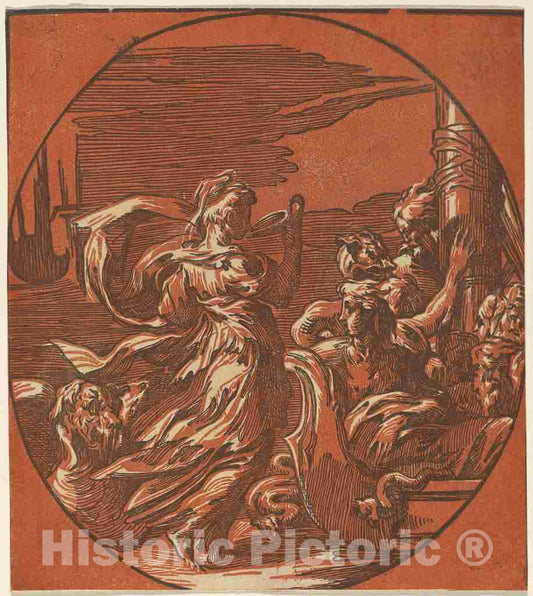 Art Print : Parmigianino, Circe - Vintage Wall Art