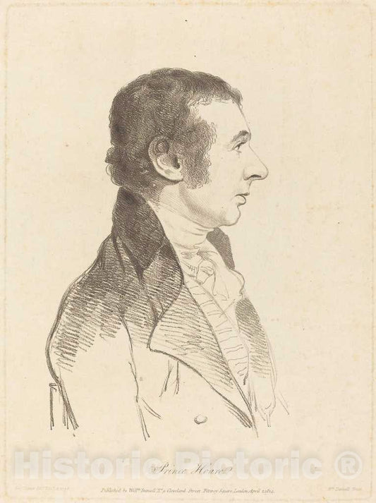 Art Print : Daniell After Dance II, Prince Hoare, 1814 - Vintage Wall Art