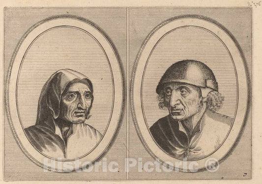 Art Print : Doetechum After Brugel The Elder, Rijckje Schimmel-penninghs and Lubbert Leever-Worst, c.1565 - Vintage Wall Art