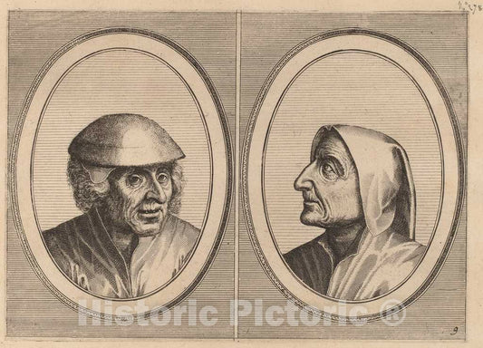 Art Print : Doetechum After Brugel The Elder, Kees Geldt-Sack and Kaarighe Truy, c.1565 - Vintage Wall Art