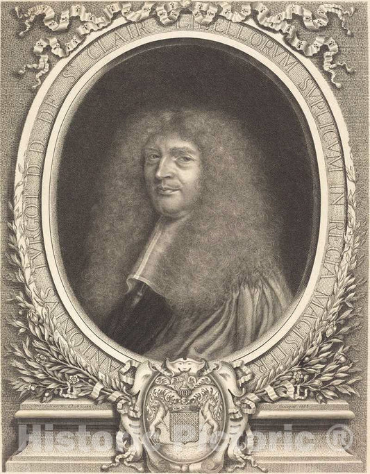 Art Print : Antoine Masson, Antoine Turgot - Vintage Wall Art