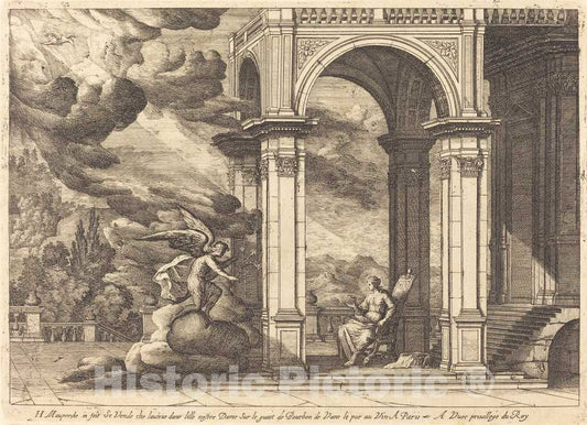 Art Print : Henri Mauperche, The Annunciation - Vintage Wall Art
