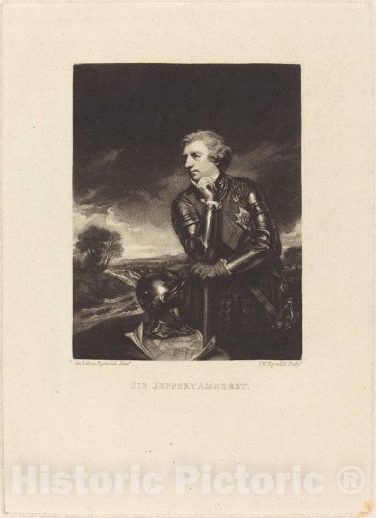 Art Print : Reynolds I After Reynolds, Sir Jeffery Amherst - Vintage Wall Art