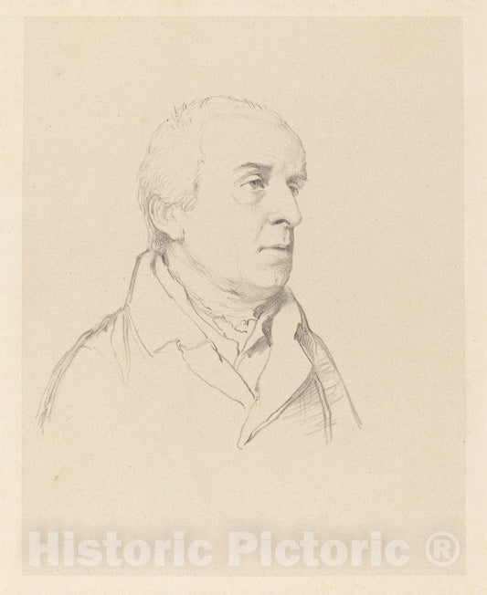 Art Print : Lane After Flaxman, William Gunn - Vintage Wall Art