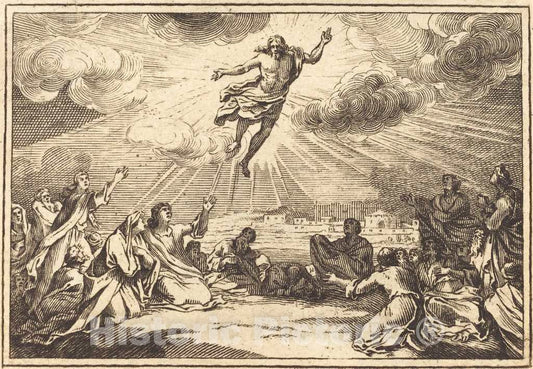 Art Print : Le Clerc I, The Ascension - Vintage Wall Art