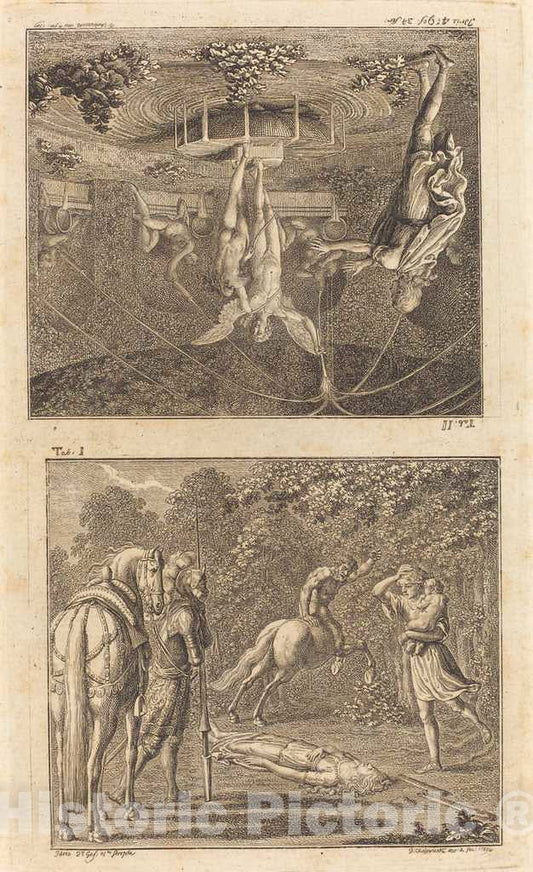 Art Print : Daniel Nikolaus Chodowiecki, Idris, 1789 - Vintage Wall Art