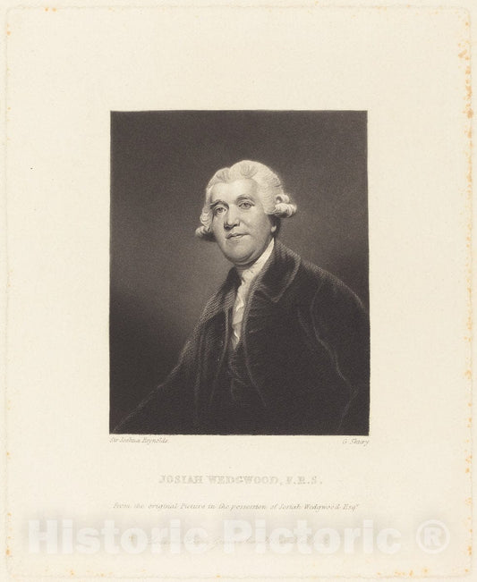 Art Print : Salisbury Shury After Reynolds, Josiah Wedgwood, 1863 - Vintage Wall Art