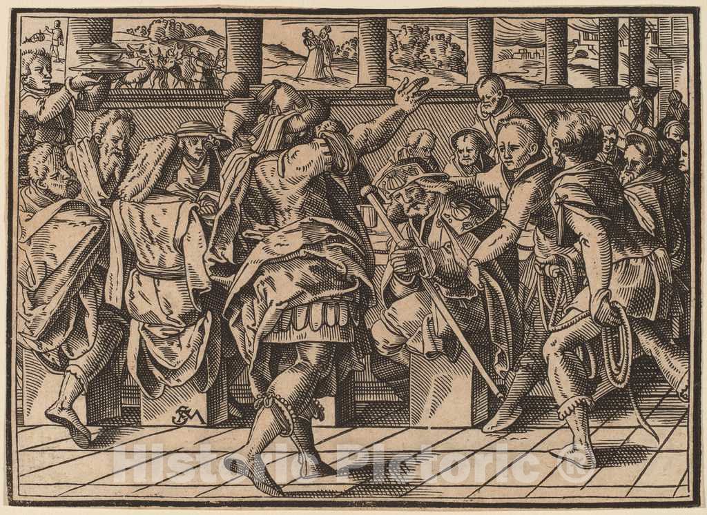 Art Print : Christoph Murer, The Martyrdom of Saint James (?), 1630 - Vintage Wall Art