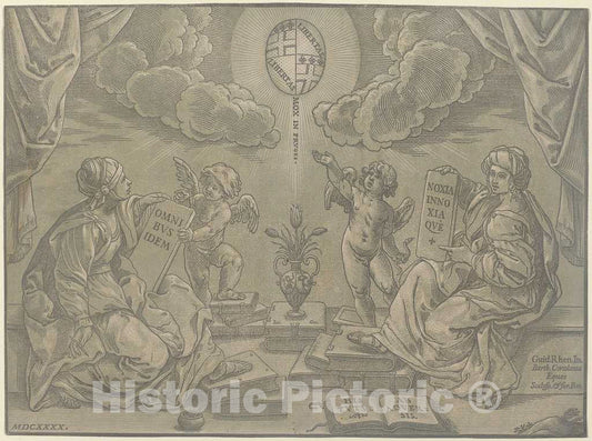Art Print : Coriolano After Reni, Thesis, 1640 - Vintage Wall Art