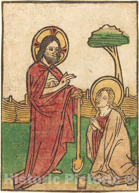 Art Print : Ludwig of ULM, Noli me Tangere - Vintage Wall Art