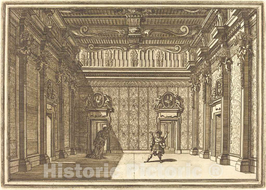 Art Print : Arnold von Westerhout, Il Greco in Troia: Plate 6 - Vintage Wall Art