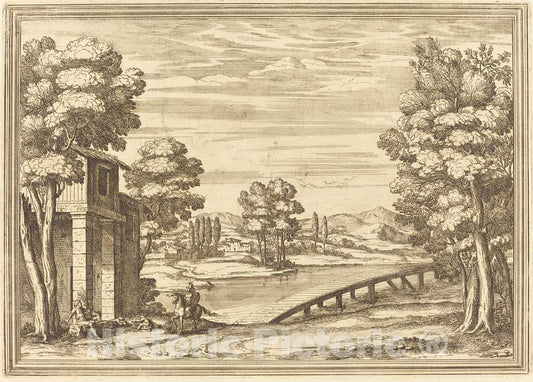 Art Print : Arnold von Westerhout, Il Greco in Troia: Plate 7 - Vintage Wall Art