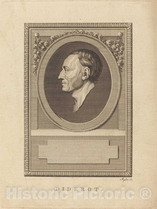 Art Print : Thomas Ryder, Diderot - Vintage Wall Art