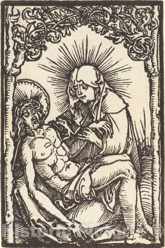 Art Print : Albrecht DÃ¼rer, The Lamentation, c. 1500 - Vintage Wall Art