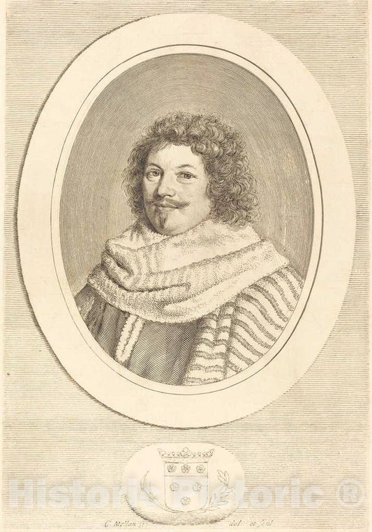 Art Print : Claude Mellan, RenÃ© de Longueil - Vintage Wall Art