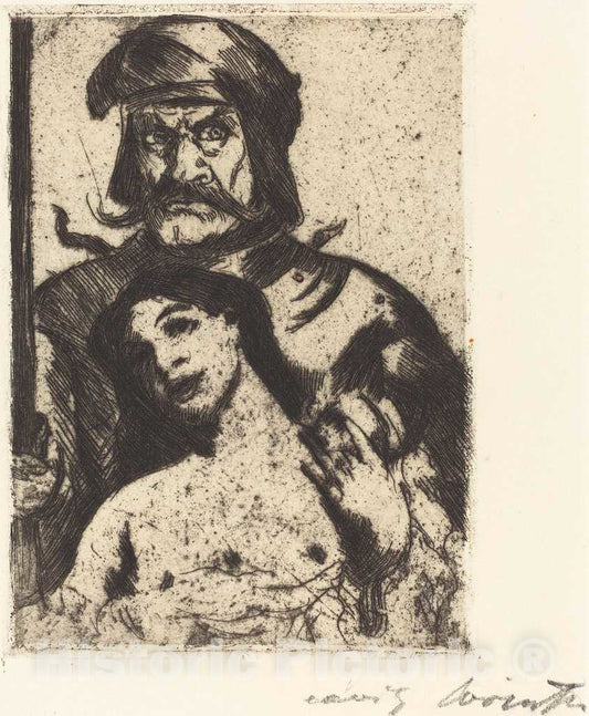 Art Print : Lovis Corinth, The Knight (Der Ritter), 1914 - Vintage Wall Art