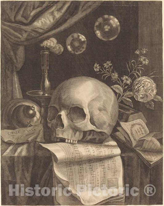 Art Print : Vanitas - Vintage Wall Art