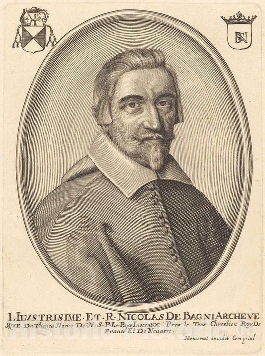 Art Print : Balthasar Moncornet, Jean-FranÃ§ois Bagni - Vintage Wall Art