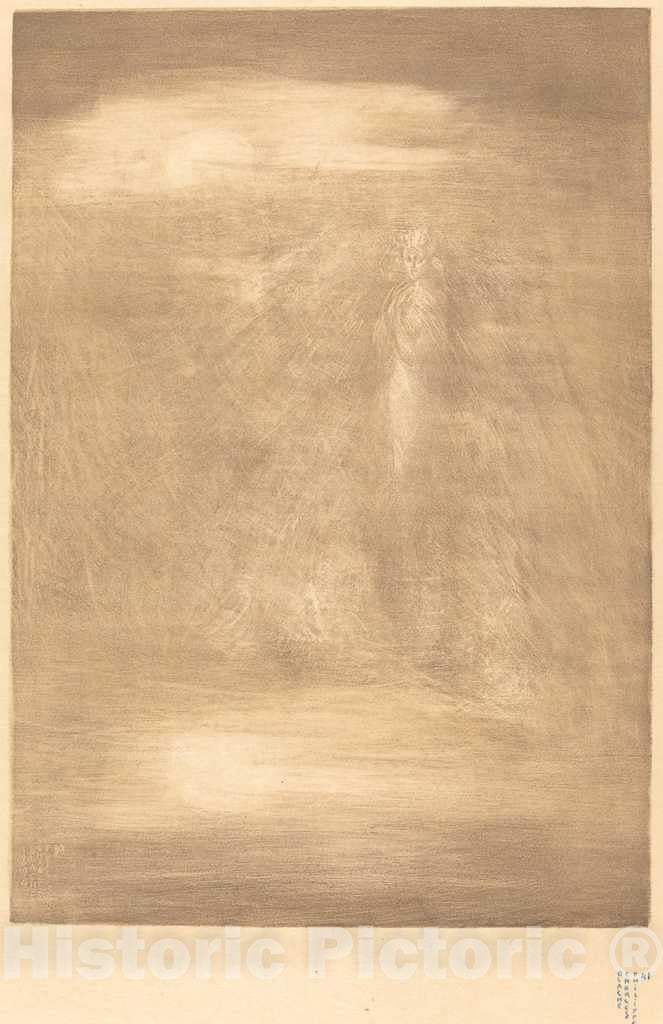 Art Print : Charles-Philippe Blache, Twilight (Le CrÃ©puscule), 1894 - Vintage Wall Art