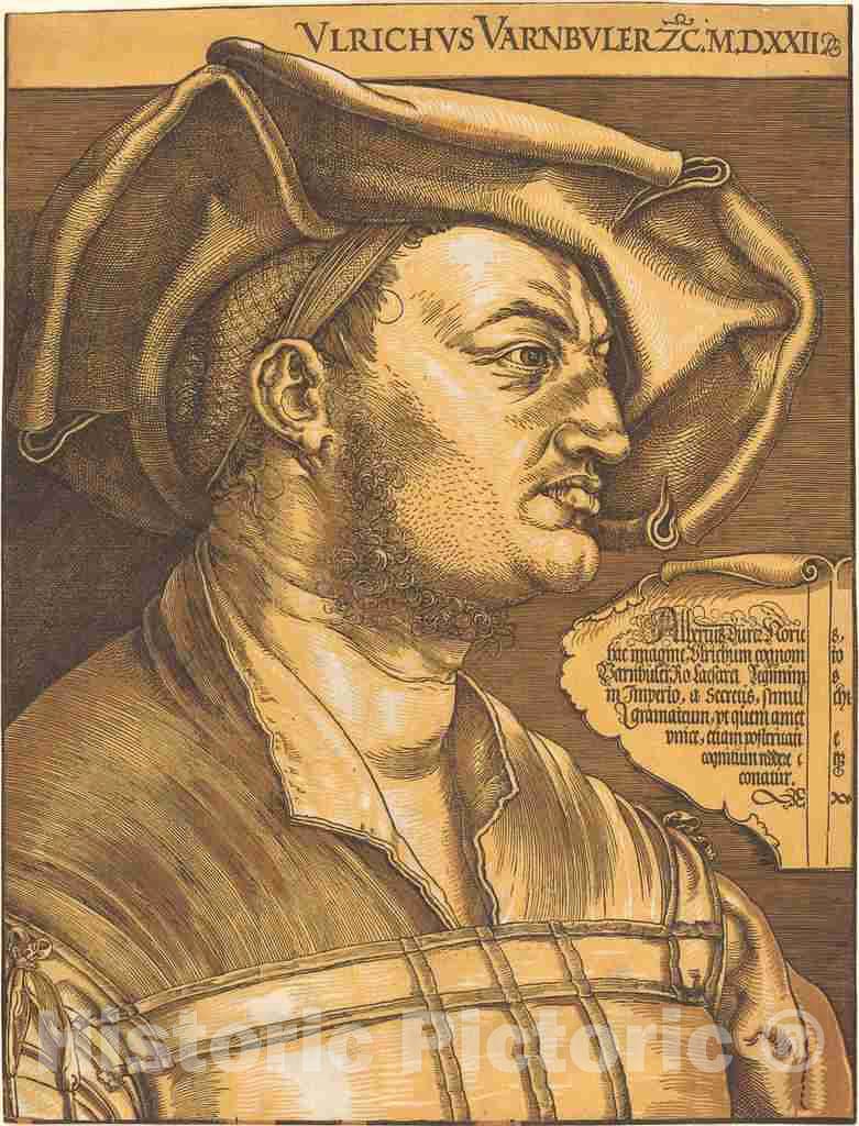 Art Print : Albrecht DÃ¼rer, Ulrich Varnbuler, 1522 - Vintage Wall Art