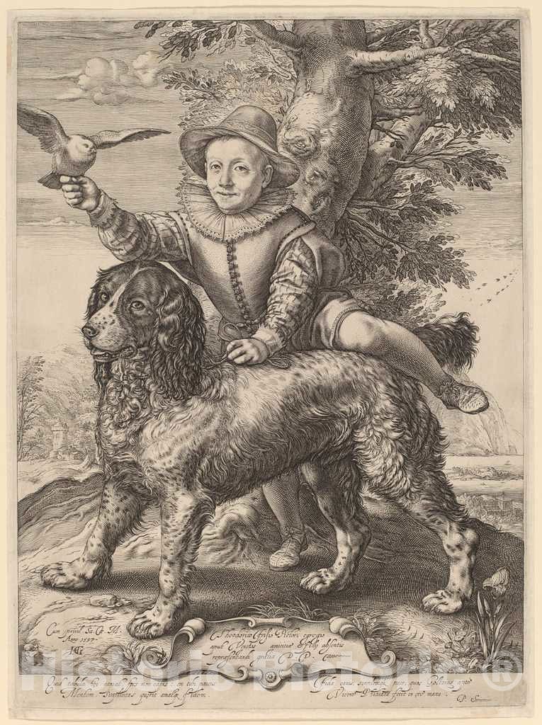 Art Print : Hendrik Goltzius, Frederik de Vries, 1597 - Vintage Wall Art