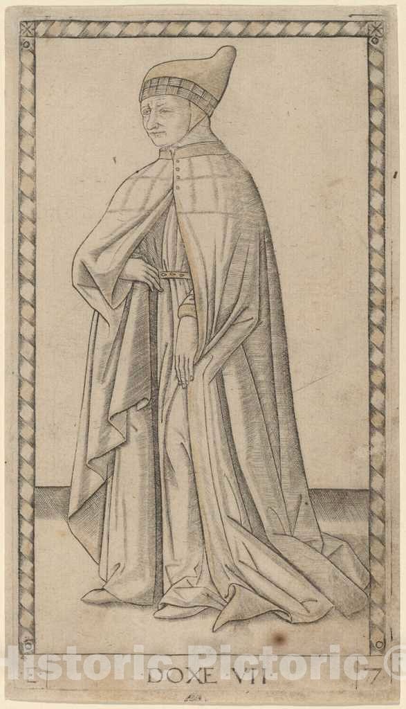 Art Print : Doxe (Doge), c. 1465 - Vintage Wall Art
