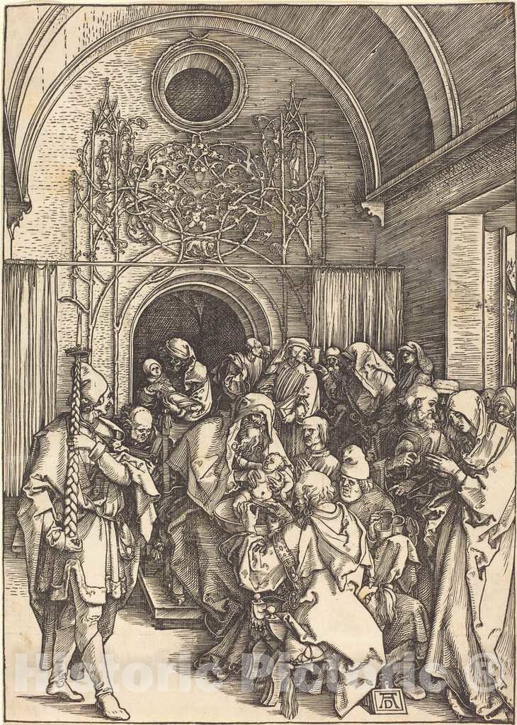 Art Print : Albrecht DÃ¼rer, The Circumcision, c.1505 - Vintage Wall Art