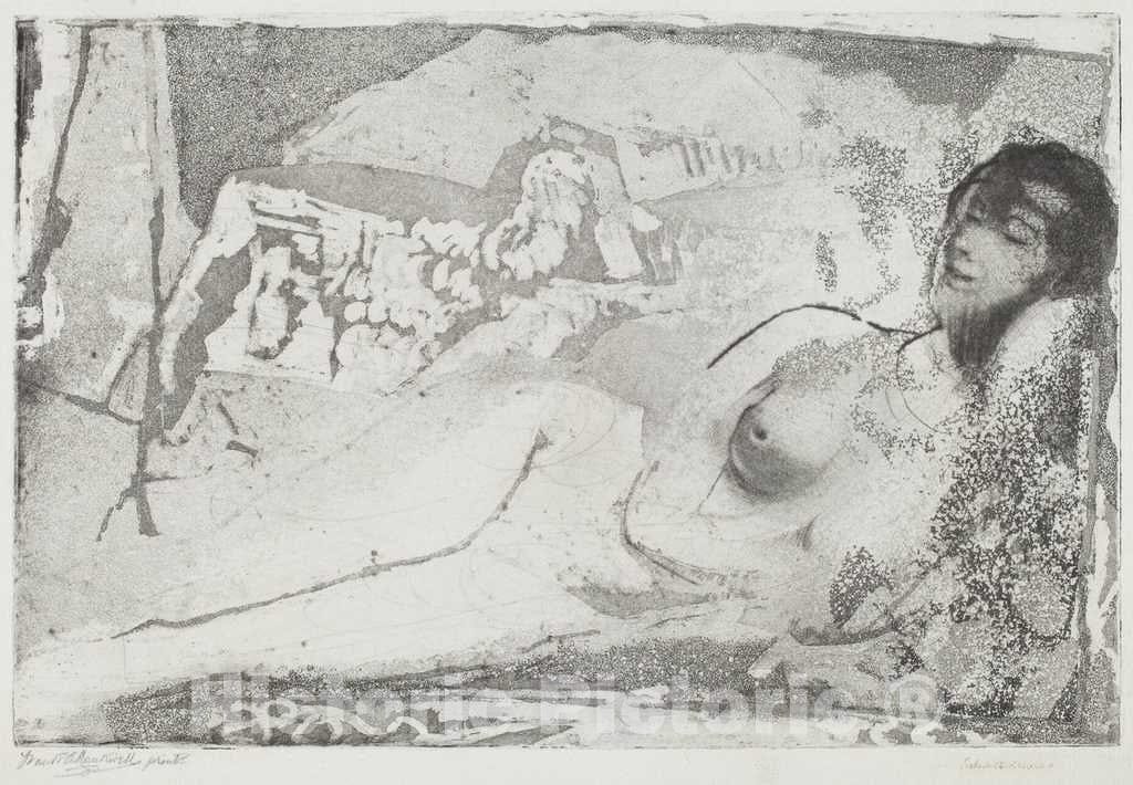 Art Print : Arthur B. Davies, Torment, c.1924 - Vintage Wall Art