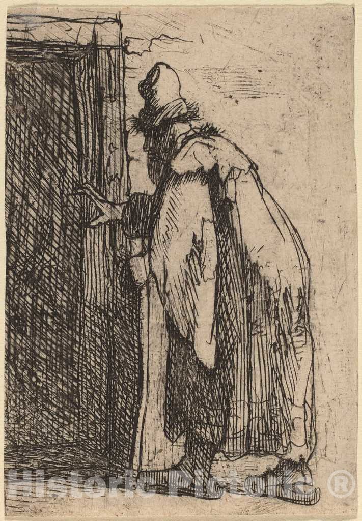Art Print : Rembrandt, The Blindness of Tobit: a Sketch, c. 1629 - Vintage Wall Art