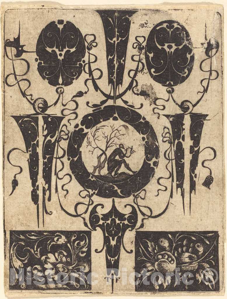 Art Print : Ornament - Vintage Wall Art