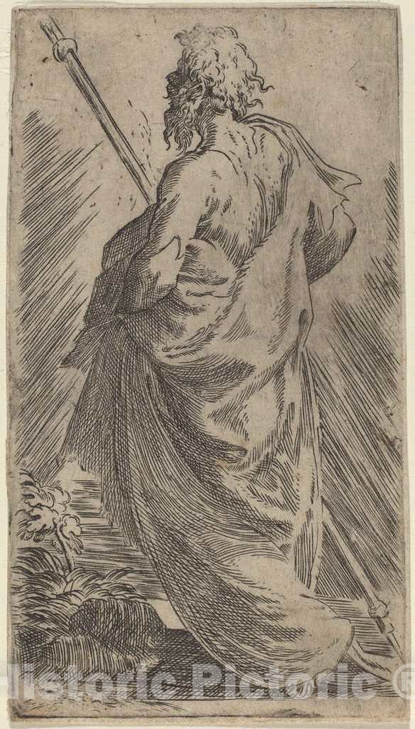 Art Print : Parmigianino, Saint James The Greater - Vintage Wall Art