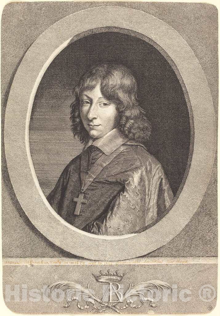 Art Print : Morin After Justus Van Verus, Armand de Bourbon-Conti - Vintage Wall Art
