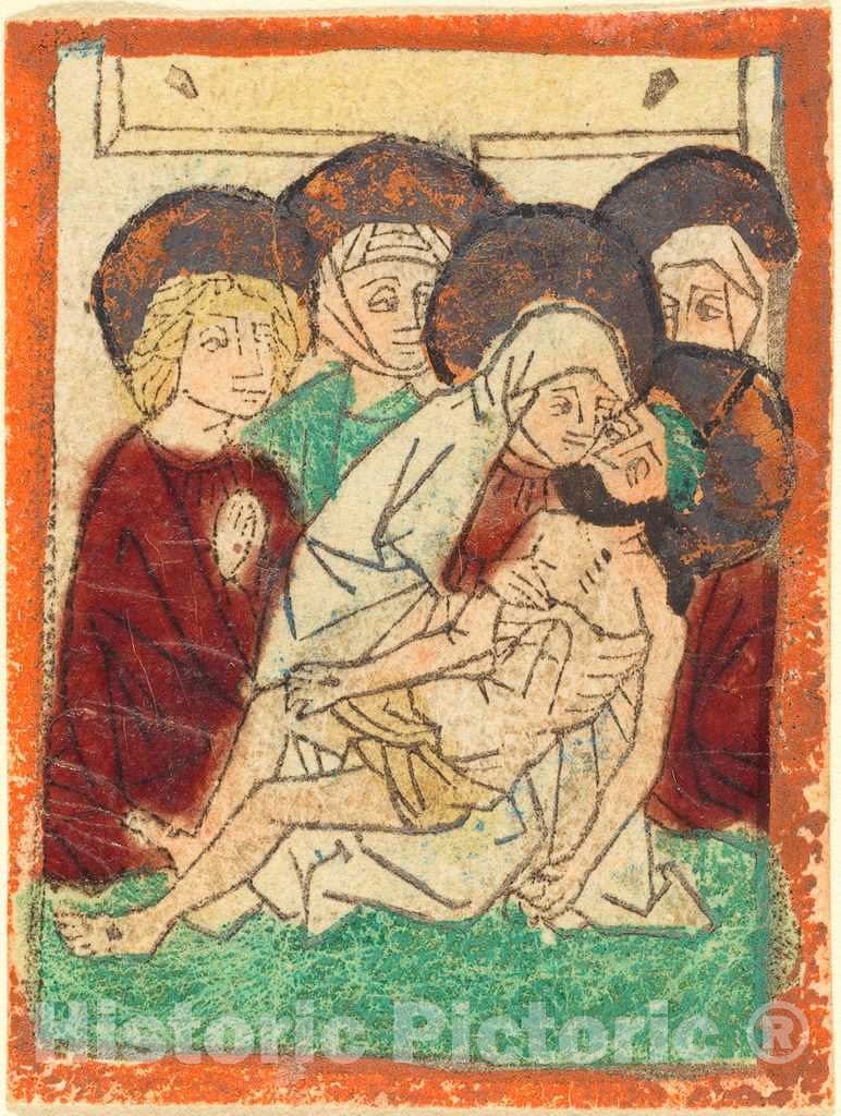 Art Print : The Lamentation, c.1475 - Vintage Wall Art