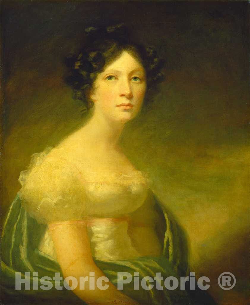 Art Print : Sir Henry Raeburn, Miss Jean Christie, c.1820 - Vintage Wall Art