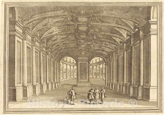 Art Print : Arnold von Westerhout, Il Greco in Troia: Plate 10 - Vintage Wall Art