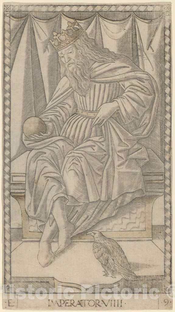 Art Print : Imperator (Emperor), c. 1465 - Vintage Wall Art