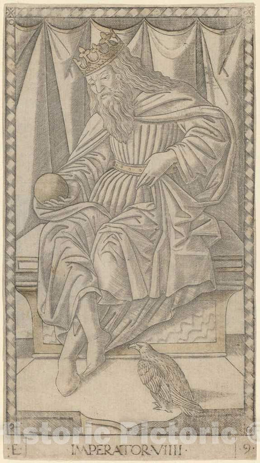 Art Print : Imperator (Emperor), c. 1465 - Vintage Wall Art