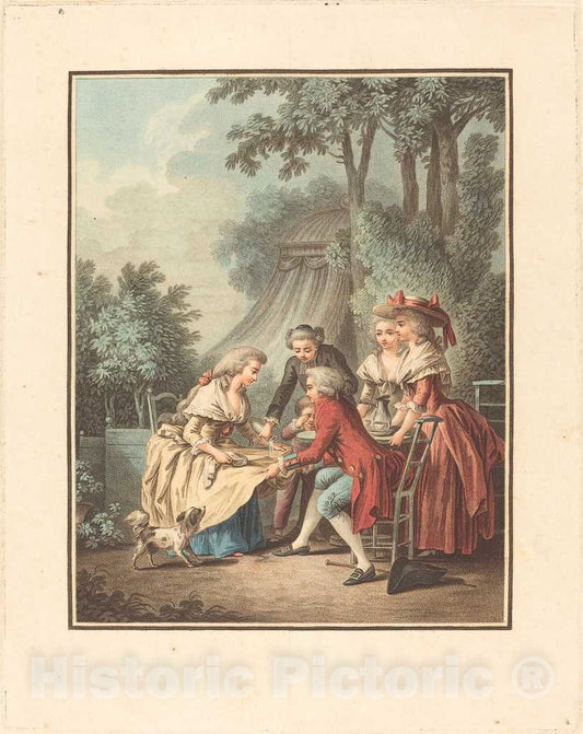 Art Print : Bonnet After HÃ¼et, I, Le DÃ©jeunÃ© - Vintage Wall Art