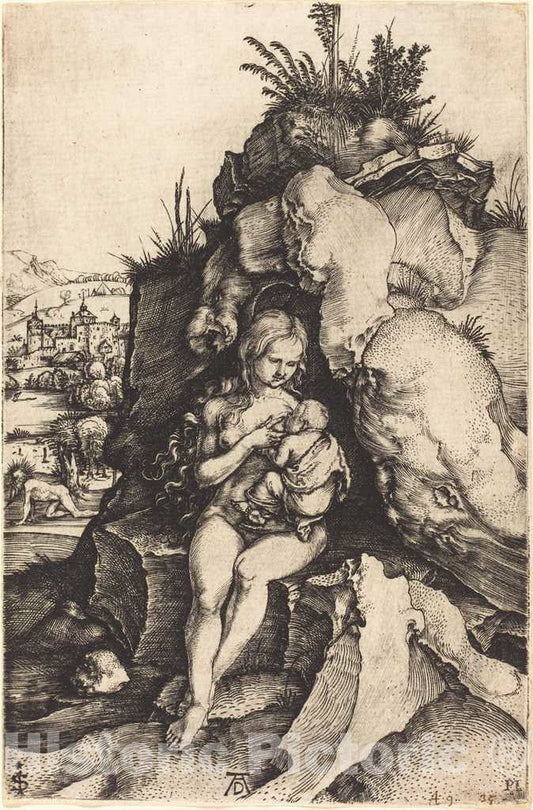 Art Print : Albrecht DÃ¼rer, The Penance of Saint John Chrysostom, c. 1497 - Vintage Wall Art