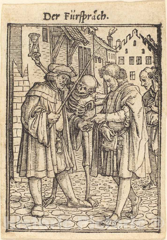 Art Print : Hans Holbein The Younger, Lawyer - Vintage Wall Art